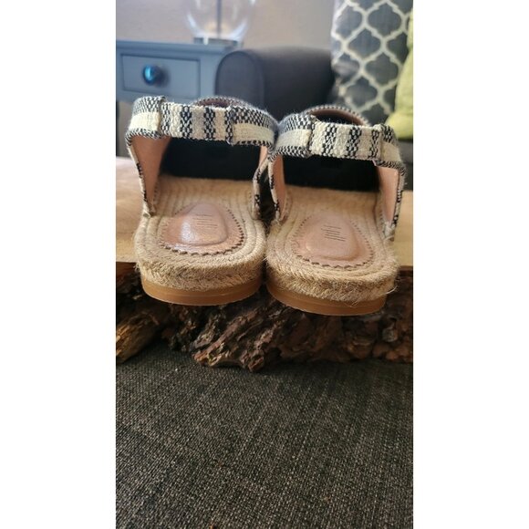 J. JILL BAYLA SLINGBACK ESPADRILLE in Black Neutral size 9.5 - Picture 6 of 10